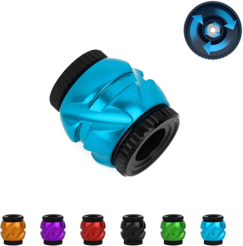 POEARCUS Compound Bow Archery Peep Sight - Supports Stepless Adjustment. Adjustable Peep Sight for Archery, Adjustment Dual Degree 37°or 45° Inner Diameter - Image 1